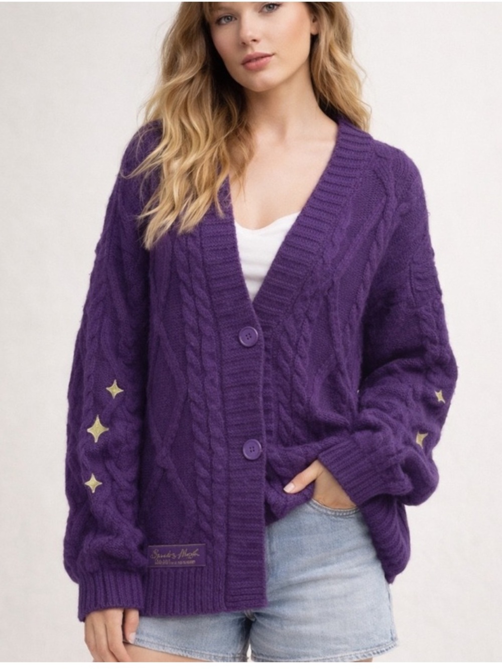 Taylor Swift Speak Now Taylor's Version Purple Cardigan MD/LG
Official Merch V - Picture 7 of 13